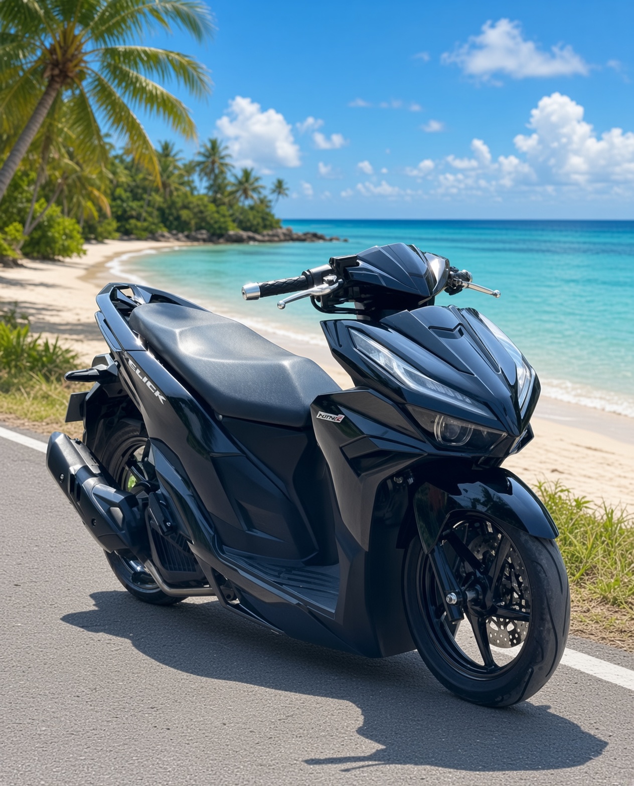Honda Click 125i available for rent in Phuket